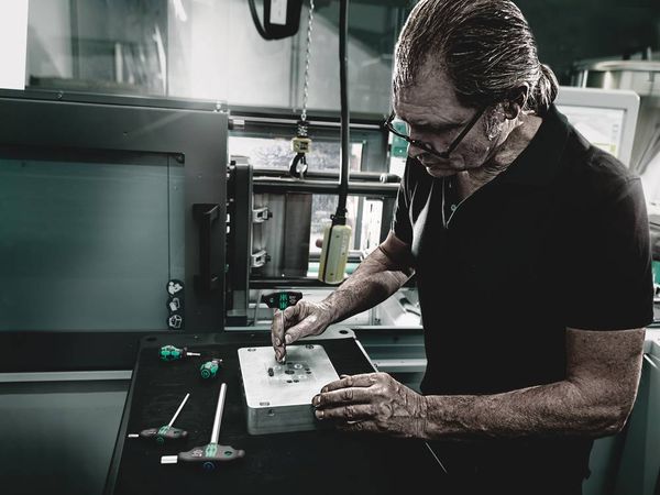 Produktbild: Wera Series 400 454/7 HF - Schl&uuml;sselset mit T-Griff