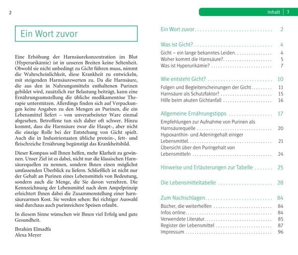 Produktbild: Die richtige Ern&auml;hrung bei Gicht