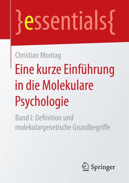 Produktbild: Eine kurze Einführung in die Molekulare Psychologie