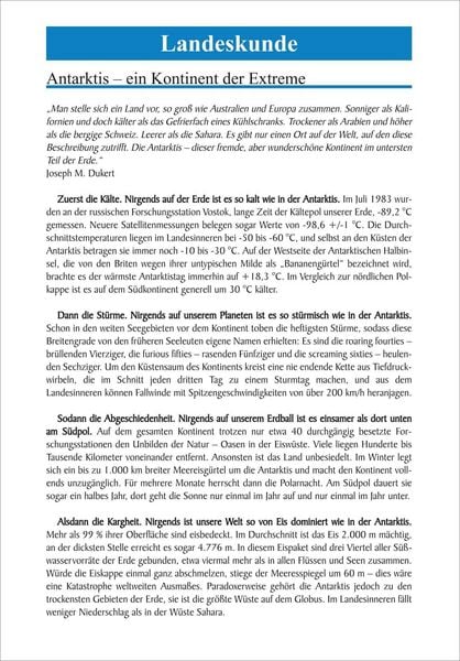Produktbild: Antarktis - Ein Reise-, Lese- und Informationsbuch &uuml;ber den Kontinent am S&uuml;dpol