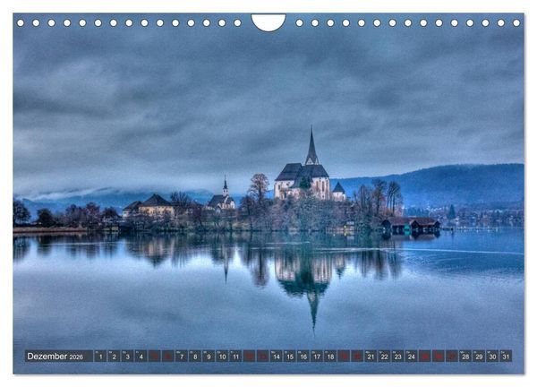 Produktbild: Der W&ouml;rthersee - &Ouml;sterreichs Riviera (Wandkalender 2026 DIN A4 quer), CALVENDO Monatskalender