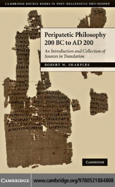 Produktbild: Peripatetic Philosophy, 200 BC to AD 200
