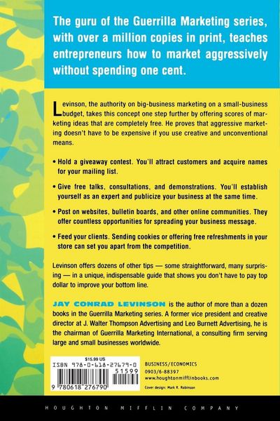 Produktbild: Guerrilla Marketing for Free
