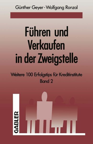 Produktbild: F&uuml;hren und Verkaufen in der Zweigstelle