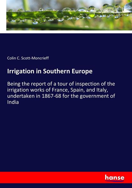 Produktbild: Irrigation in Southern Europe