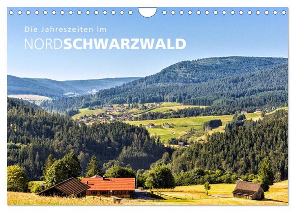 Produktbild: Die Jahreszeiten im Nordschwarzwald (Wandkalender 2026 DIN A4 quer), CALVENDO Monatskalender