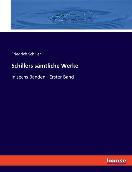 Produktbild: Schillers s&auml;mtliche Werke
