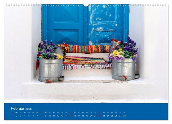 Produktbild: Griechenland - Mykonos Kalender (Wandkalender 2026 DIN A2 quer), CALVENDO Monatskalender