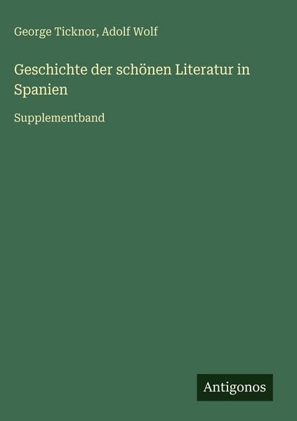 Produktbild: Geschichte der sch&ouml;nen Literatur in Spanien