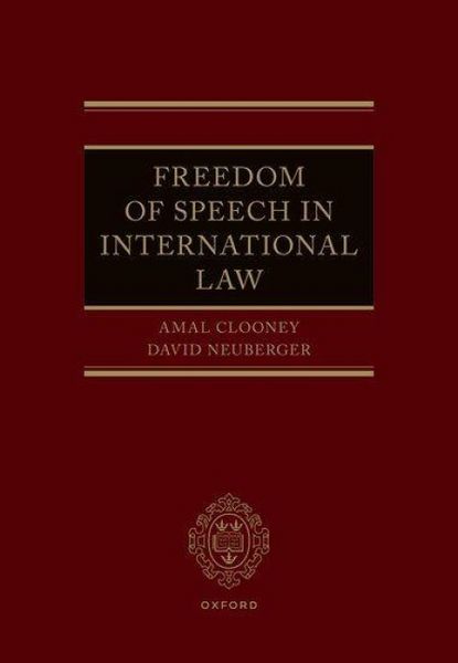 Produktbild: Freedom of Speech in International Law