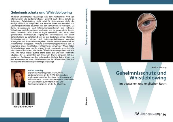 Produktbild: Geheimnisschutz und Whistleblowing