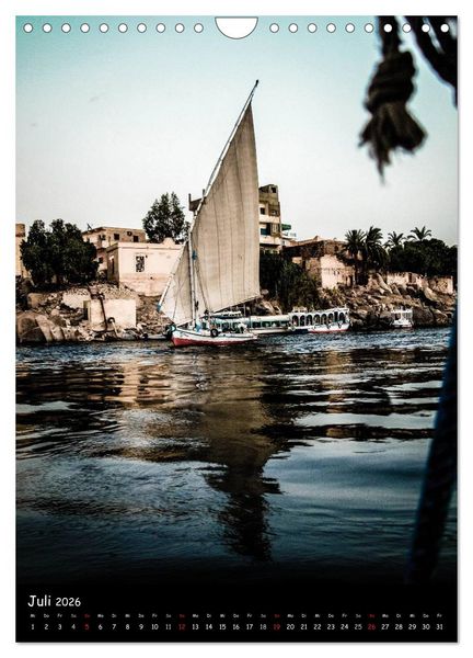 Produktbild: &Auml;gypten 2026 (Wandkalender 2026 DIN A4 hoch), CALVENDO Monatskalender