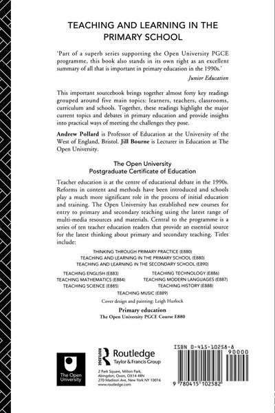 Produktbild: Teaching and Learning in the Primary School