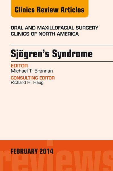 Produktbild: Sjogren's Syndrome, An Issue of Oral and Maxillofacial Surgery Clinics
