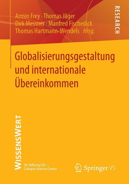 Produktbild: Globalisierungsgestaltung und internationale &Uuml;bereinkommen