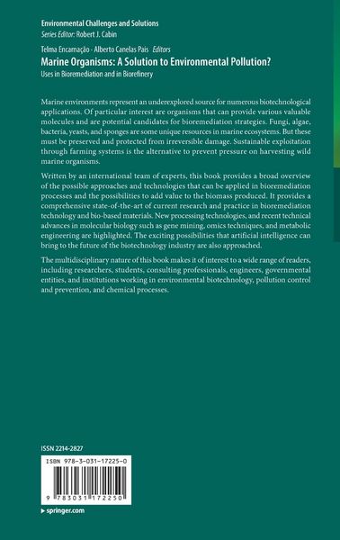 Produktbild: Marine Organisms: A Solution to Environmental Pollution?