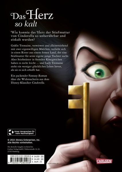 Produktbild: Disney Villains 8: Das Herz so kalt (Cinderella)