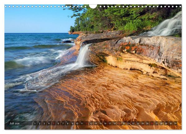 Produktbild: Great Lakes - Die gro&szlig;en Seen (Wandkalender 2026 DIN A3 quer), CALVENDO Monatskalender