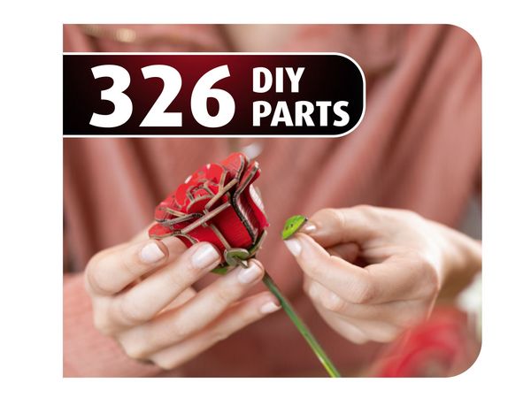 Produktbild: Revell Holzblumen Flowers Dream of Roses mit Vase & Duftring