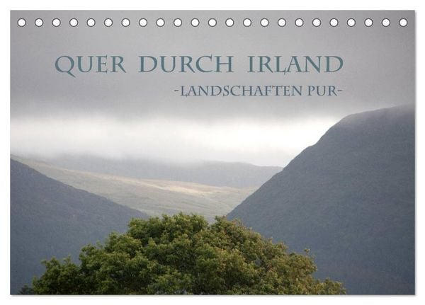Produktbild: Quer durch Irland - Landschaften pur (Tischkalender 2026 DIN A5 quer), CALVENDO Monatskalender