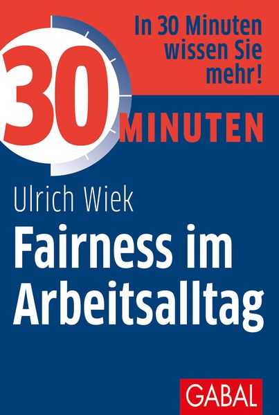 Produktbild: 30 Minuten Fairness im Arbeitsalltag