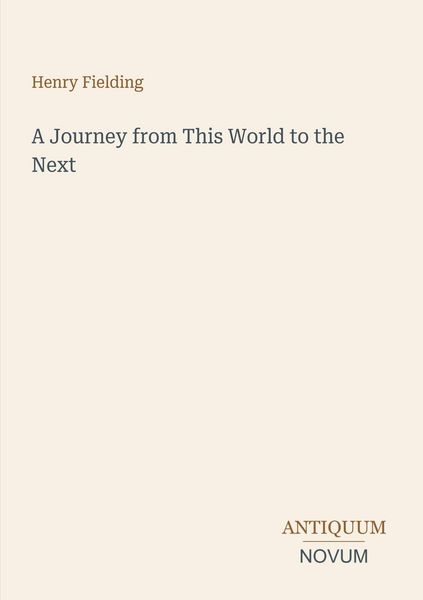 Produktbild: A Journey from This World to the Next
