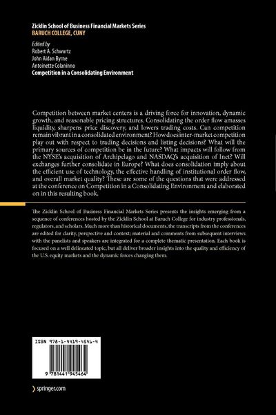 Produktbild: Competition in a Consolidating Environment