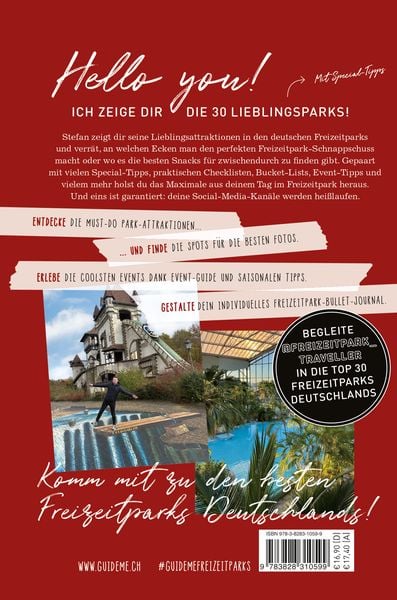 Produktbild: GuideMe Reisef&uuml;hrer &bdquo;Die 30 besten Freizeitparks Deutschlands inkl. Wasserparks & Thermen&ldquo;