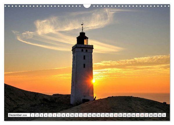 Produktbild: Rubjerg Knude Fyr (Wandkalender 2026 DIN A3 quer), CALVENDO Monatskalender