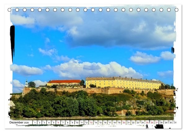 Produktbild: Novi Sad Serbiens unbekannte Sch&ouml;nheit (Tischkalender 2026 DIN A5 quer), CALVENDO Monatskalender