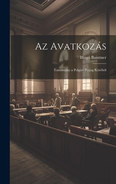 Produktbild: Az Avatkoz&aacute;s: Tanulm&aacute;ny a Polg&aacute;ri Perjog K&ouml;r&eacute;b&ouml;l