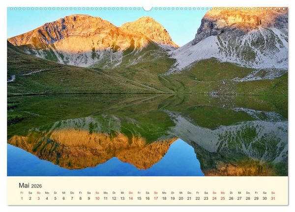 Produktbild: Wandergl&uuml;ck im Allg&auml;u (Wandkalender 2026 DIN A2 quer), CALVENDO Monatskalender