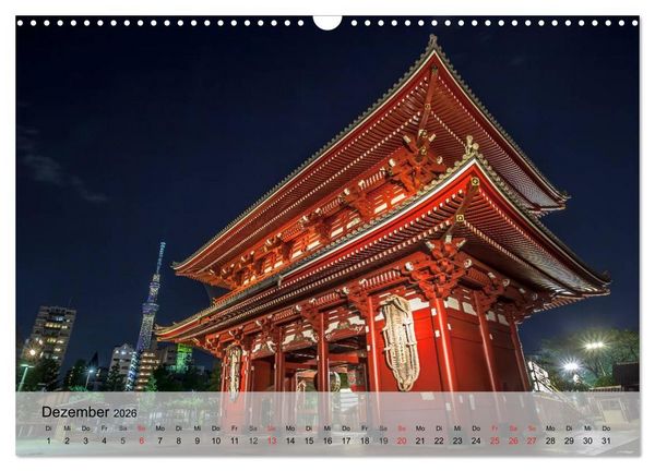 Produktbild: Japan. Zwischen Tradition und Moderne (Wandkalender 2026 DIN A3 quer), CALVENDO Monatskalender