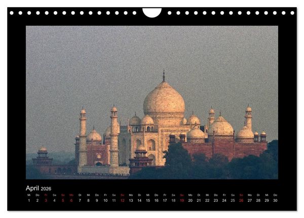 Produktbild: Taj Mahal (Wandkalender 2026 DIN A4 quer), CALVENDO Monatskalender
