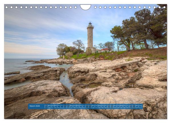 Produktbild: Istria - Croatia The green oasis of the northern Adriatic. (Wall Calendar 2026 DIN A4 landscape), CALVENDO 12 Month Wall Calendar
