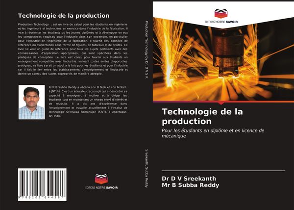 Produktbild: Technologie de la production