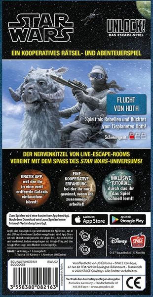 Produktbild: Unlock! - Flucht von Hoth (Einzelszenario)