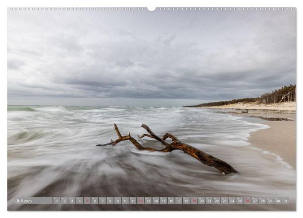 Produktbild: Dar&szlig;-Zingst Naturimpressionen (Wandkalender 2026 DIN A2 quer), CALVENDO Monatskalender