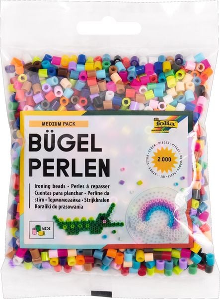 Produktbild: FOLIA&reg; B&uuml;gelperlen Medium Pack