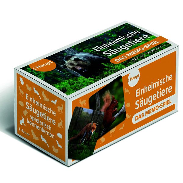 Produktbild: Einheimische S&auml;ugetiere &ndash; das Memo-Spiel