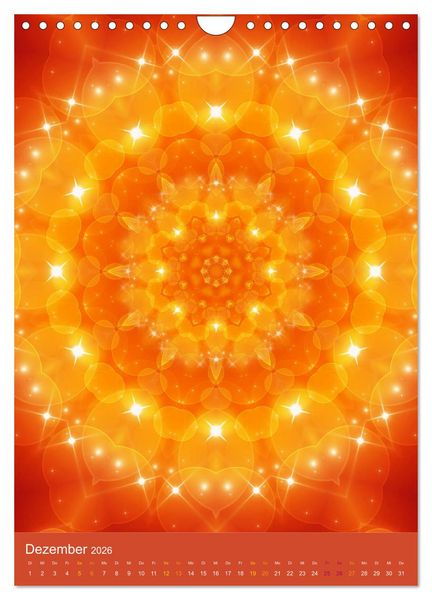 Produktbild: Lichtvolle Mandalas (Wandkalender 2026 DIN A4 hoch), CALVENDO Monatskalender