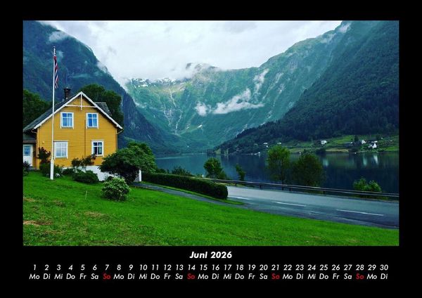 Produktbild: Berge 2026 Fotokalender DIN A3