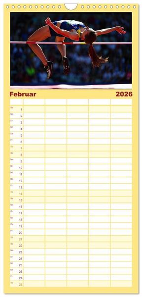 Produktbild: Familienplaner 2026 - Spirit of Motion mit 5 Spalten (Wandkalender, 21 x 45 cm) CALVENDO