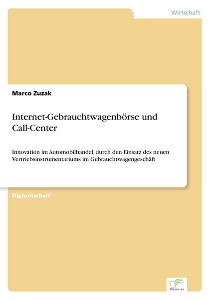 Produktbild: Internet-Gebrauchtwagenb&ouml;rse und Call-Center