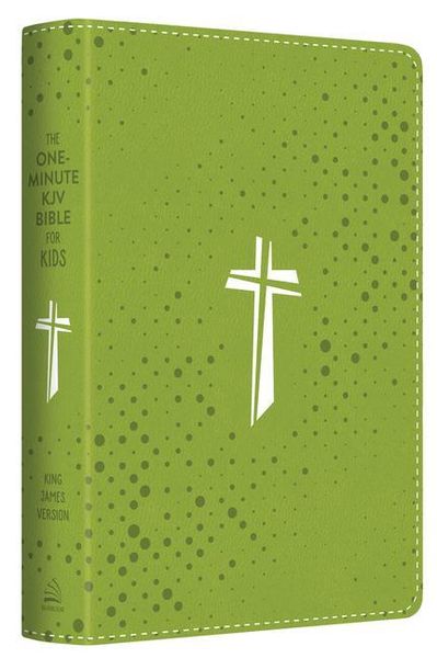Produktbild: The One-Minute KJV Bible for Kids [Neon Green Cross]