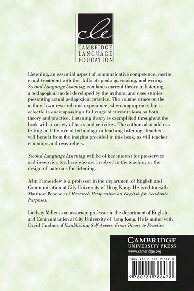 Produktbild: Second Language Listening