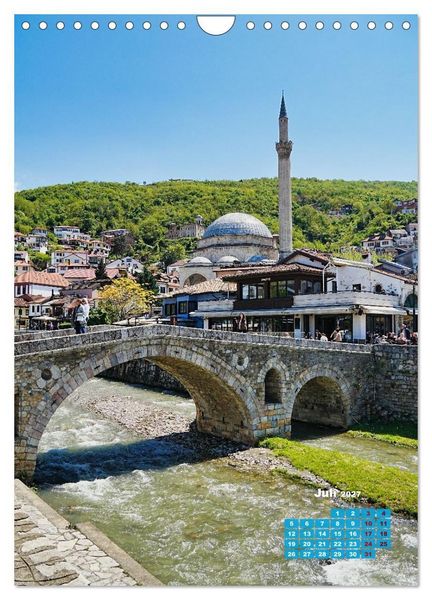 Produktbild: Christliches und muslimisches Kosovo (Wandkalender 2027 DIN A4 hoch), CALVENDO Monatskalender