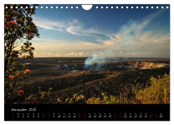 Produktbild: Kilauea Volcano Hawaii - Auf den Spuren von Feuerg&ouml;ttin Pele (Wandkalender 2026 DIN A4 quer), CALVENDO Monatskalender