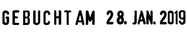 Produktbild: Trodat 4817 Wortbandstempel Schwarz 46 x 4mm (B x H)