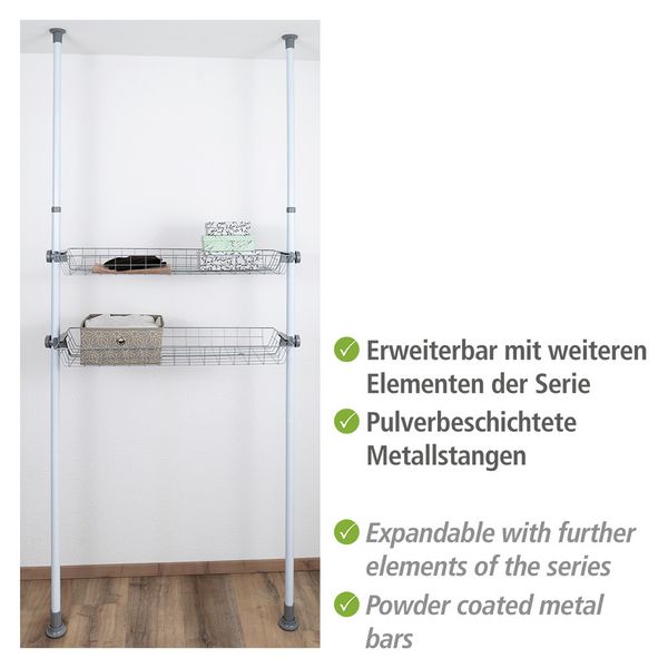 Produktbild: Korb Mod. Herkules 2er, Aufbewahrungsk&ouml;rbe aus Metall